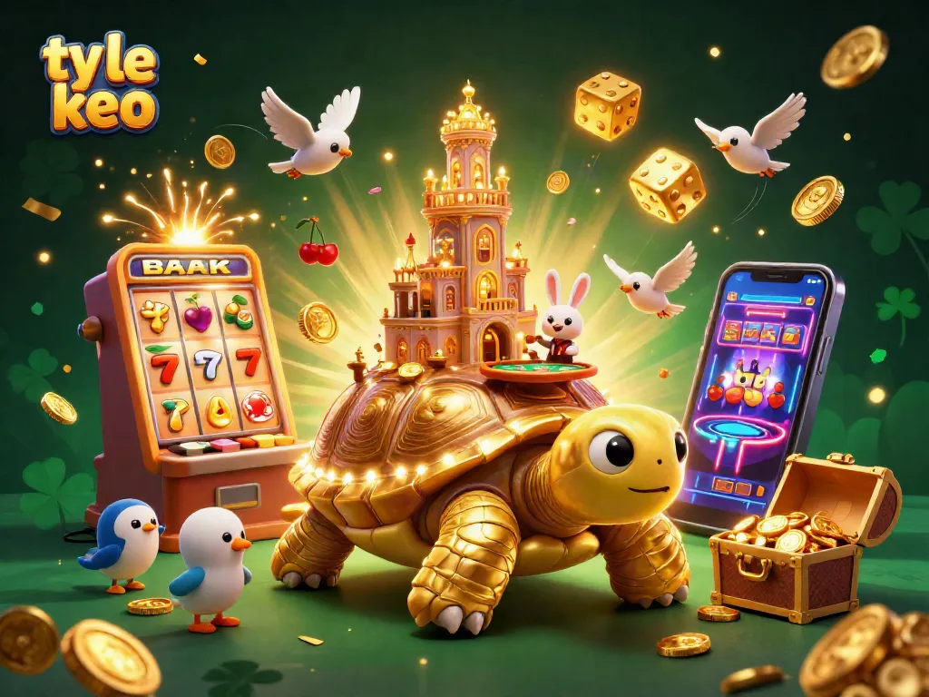 Experience the thrill of ty le keo with a vibrant casino scene packed with action and energy.