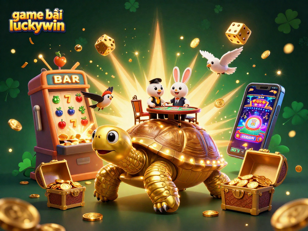 Experience game bài luckywin with treasure-filled casino fun featuring vibrant characters and dynamic elements.