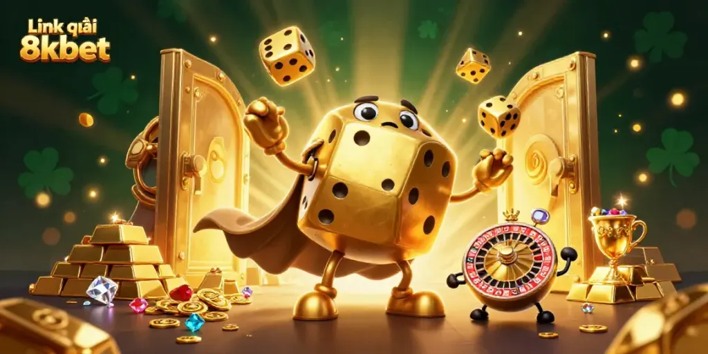 Engage with the exciting world of gaming at Link vào 8kbet with vibrant characters and treasures.